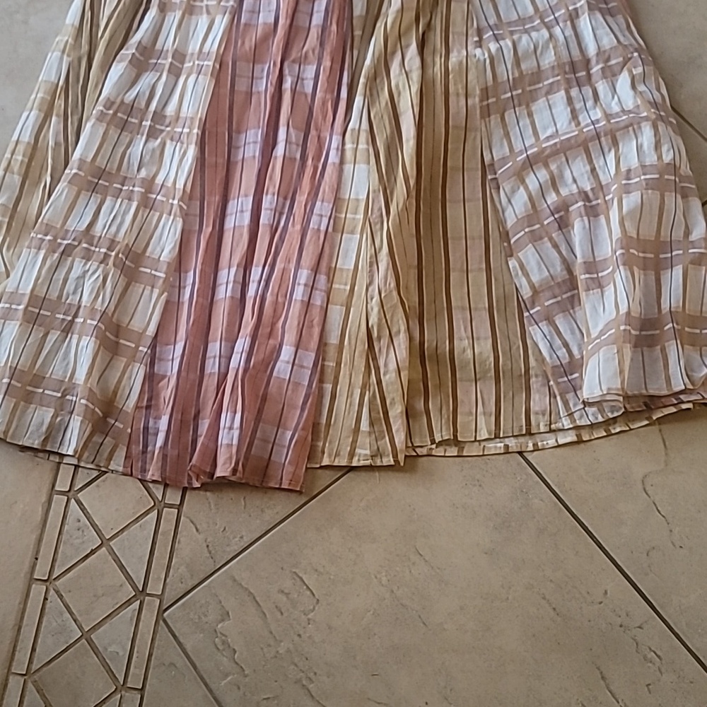 Paper Parachute Stretch Waist Maxi Full Skirt  SZ M - Picture 7 of 16